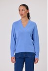 Anya Cashwool Knit - riviera bl